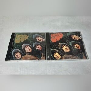 The Beatles 2 CD lot Rubber Soul 1965 (CDP 7 46440 2) (DIDX 1491) and (ADD) both